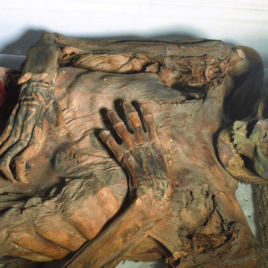 Lasers help archaeologists study ancient tattoos on Peruvian mummies